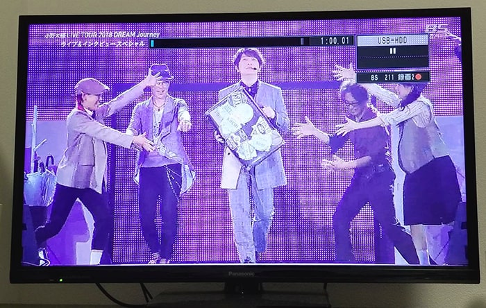 小野大輔ライブツアーの放送がスカパー！で見られました。